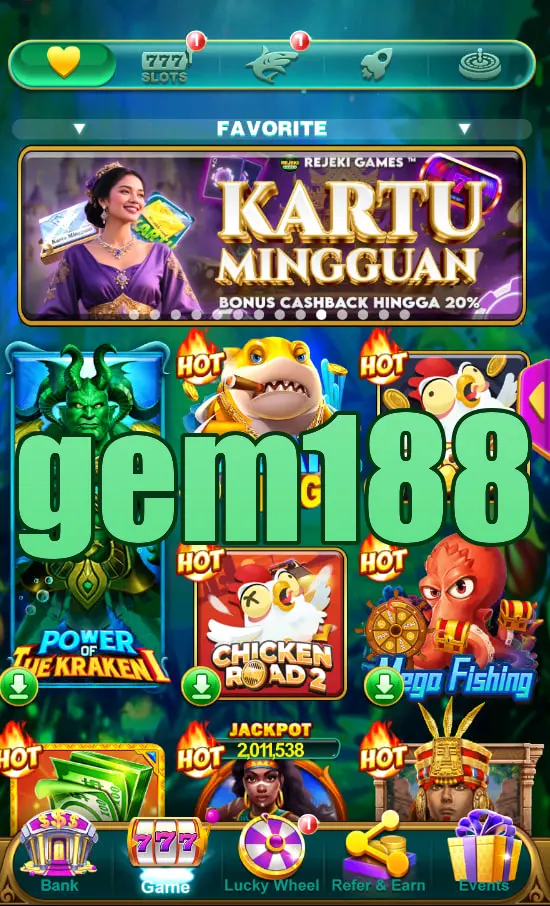 gem188 Tangkapan Layar - APK Resmi